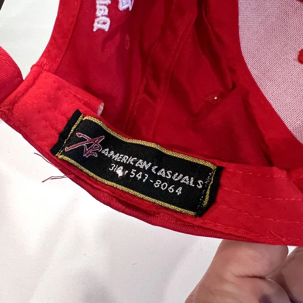 Los Angeles Angels Hat Cap Red Strap Cack‎ MLB Baseball Baseball